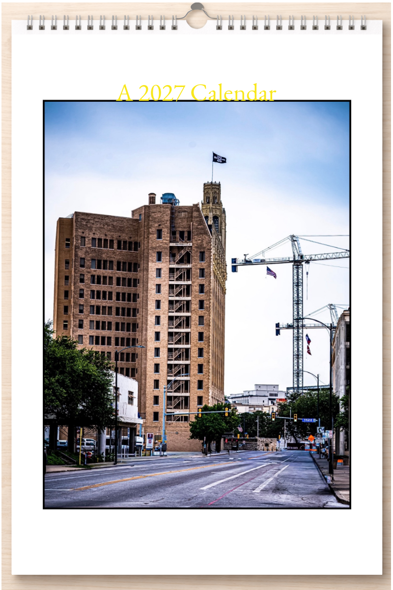 Wonderful Texas: A 2027 Calendar