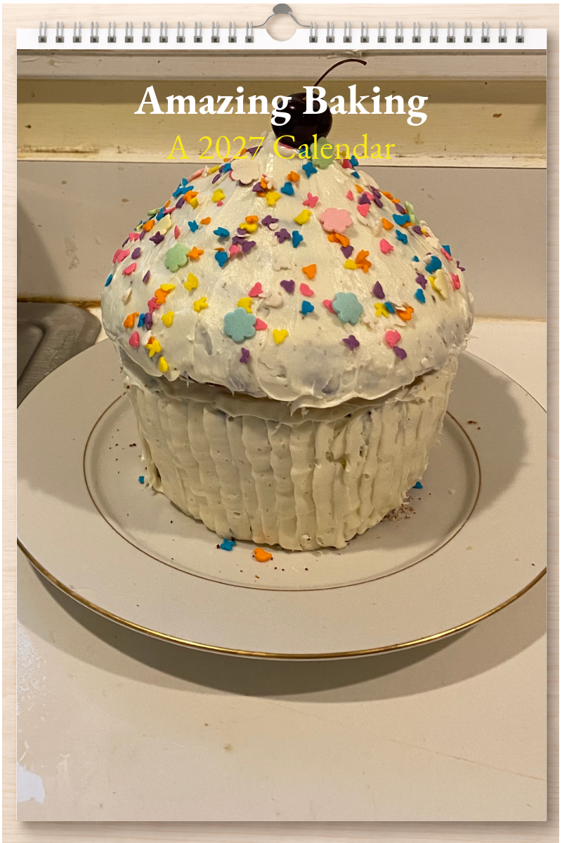 Amazing Baking: A 2027 Calendar