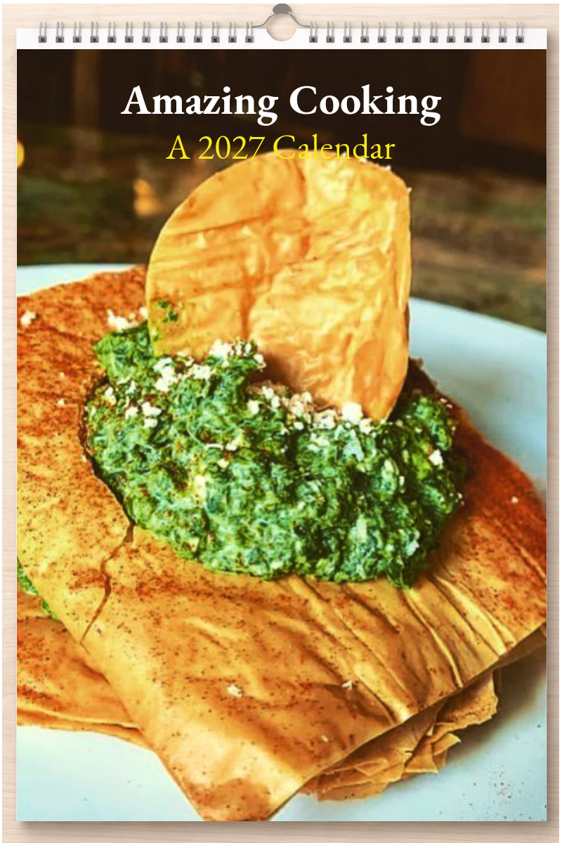 Amazing Cooking: A 2027 Calendar