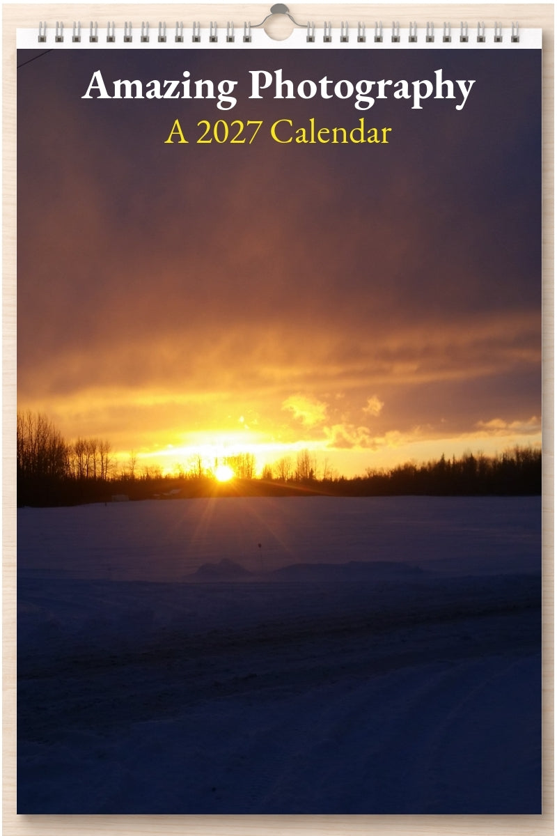 Amazing Photography: A 2027 Calendar