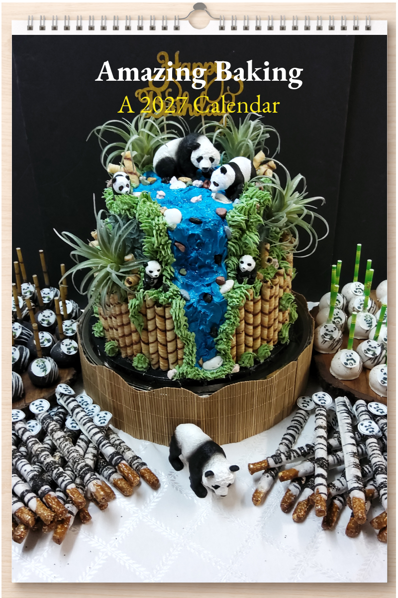 Amazing Baking: A 2027 Calendar