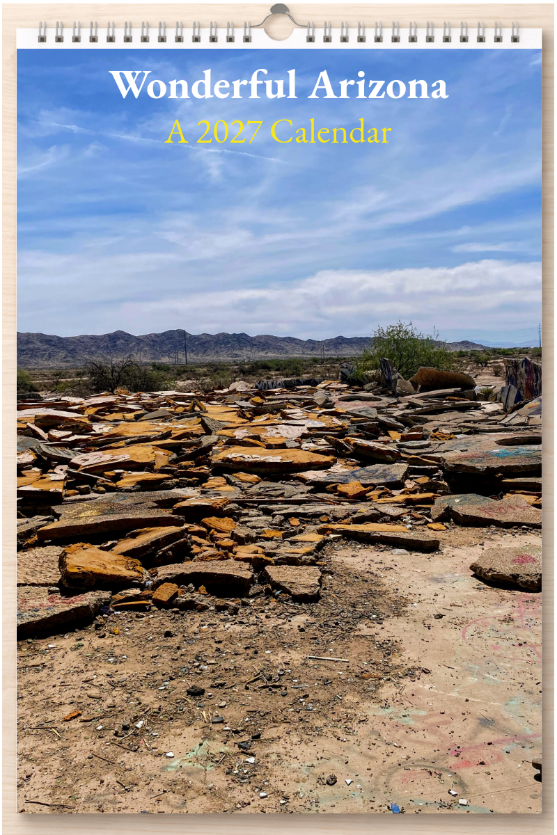 Wonderful Arizona: A 2027 Calendar