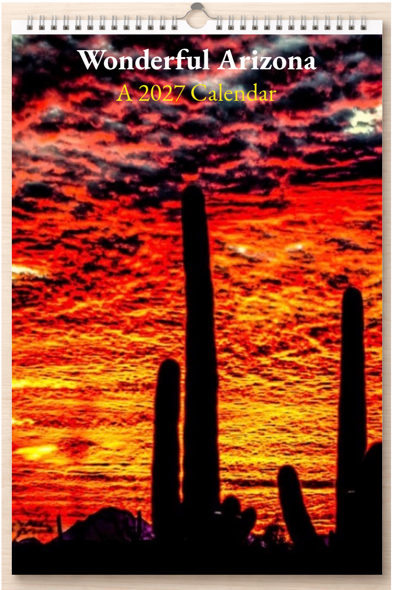 Wonderful Arizona: A 2027 Calendar