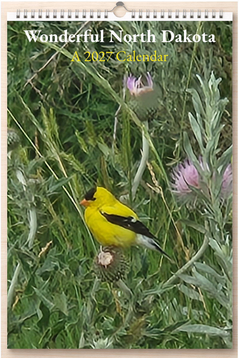 Wonderful North Dakota: A 2027 Calendar