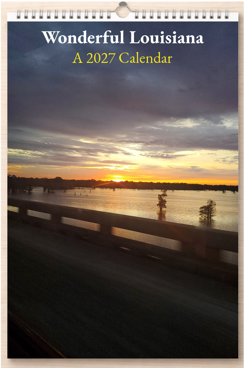 Wonderful Louisiana: A 2027 Calendar
