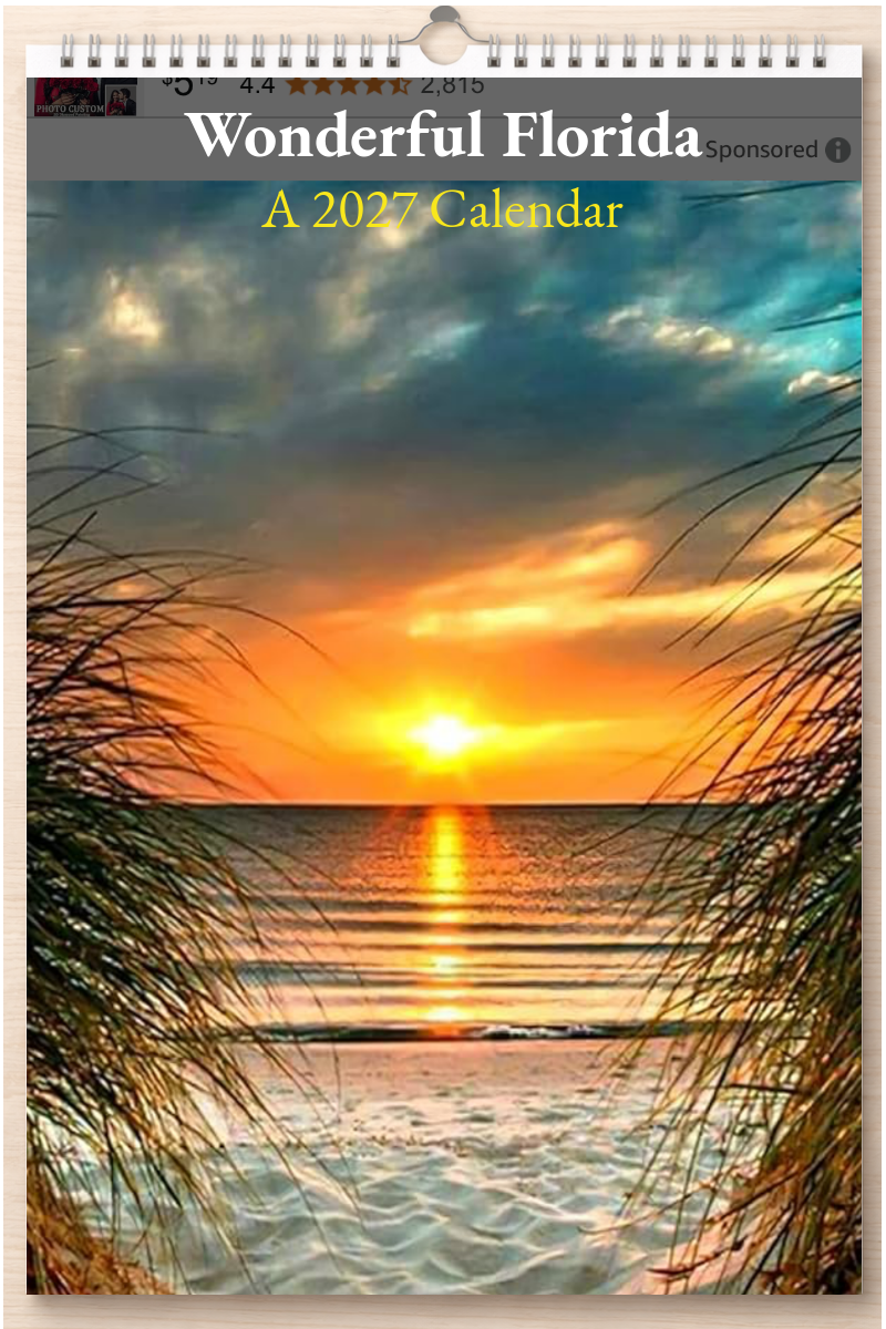 Wonderful Florida: A 2027 Calendar