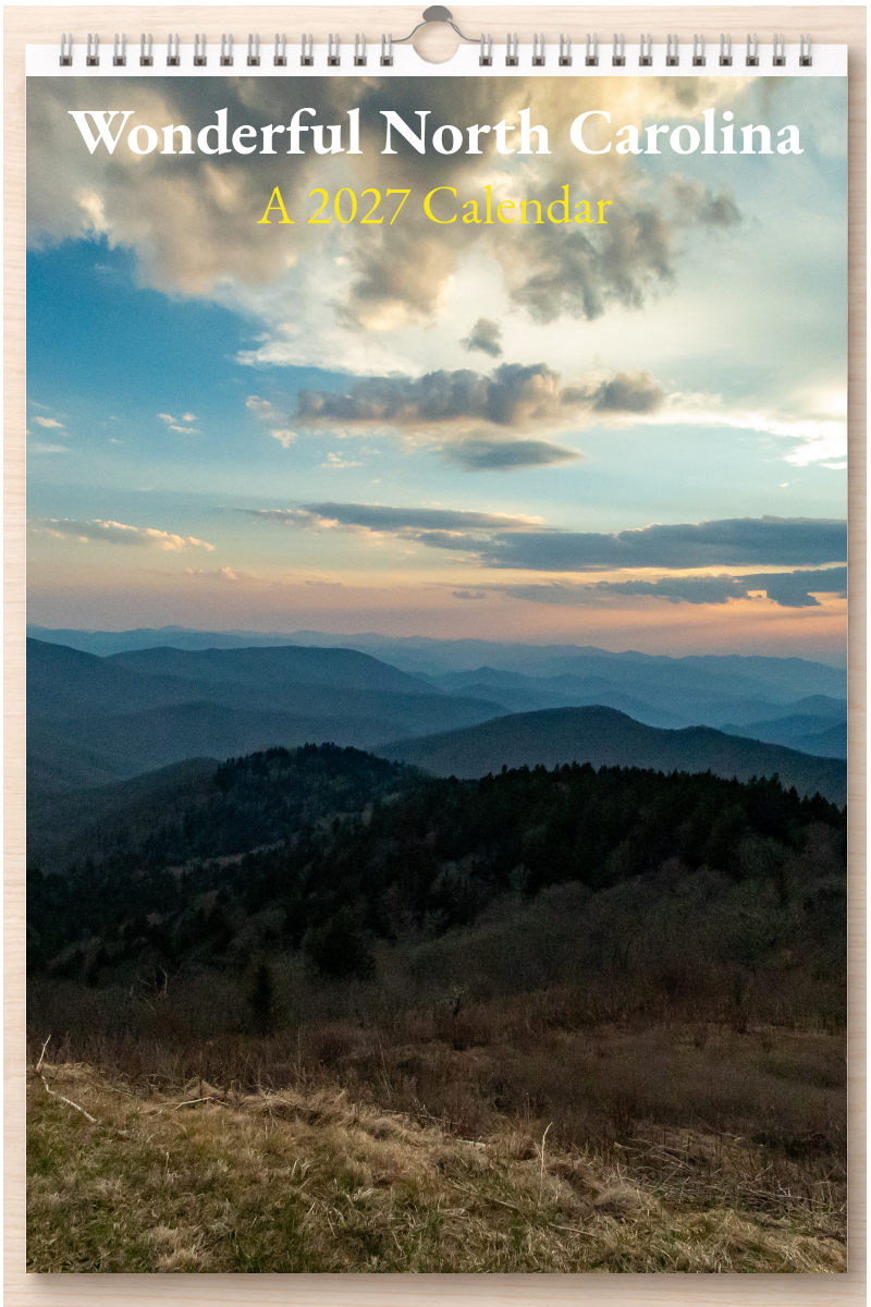 Wonderful North Carolina: A 2027 Calendar