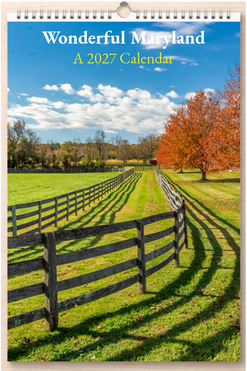 Wonderful Maryland: A 2027 Calendar
