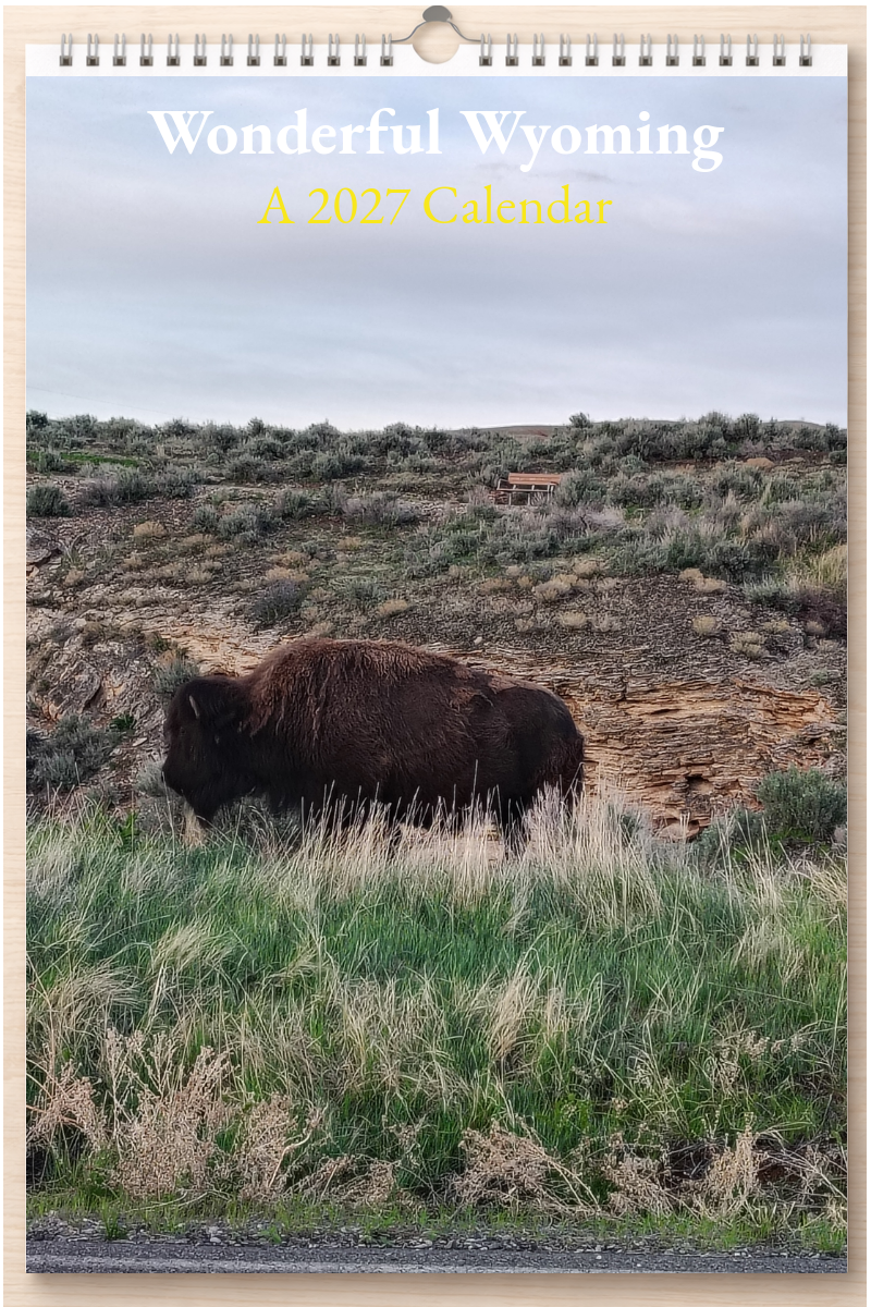 Wonderful Wyoming: A 2027 Calendar