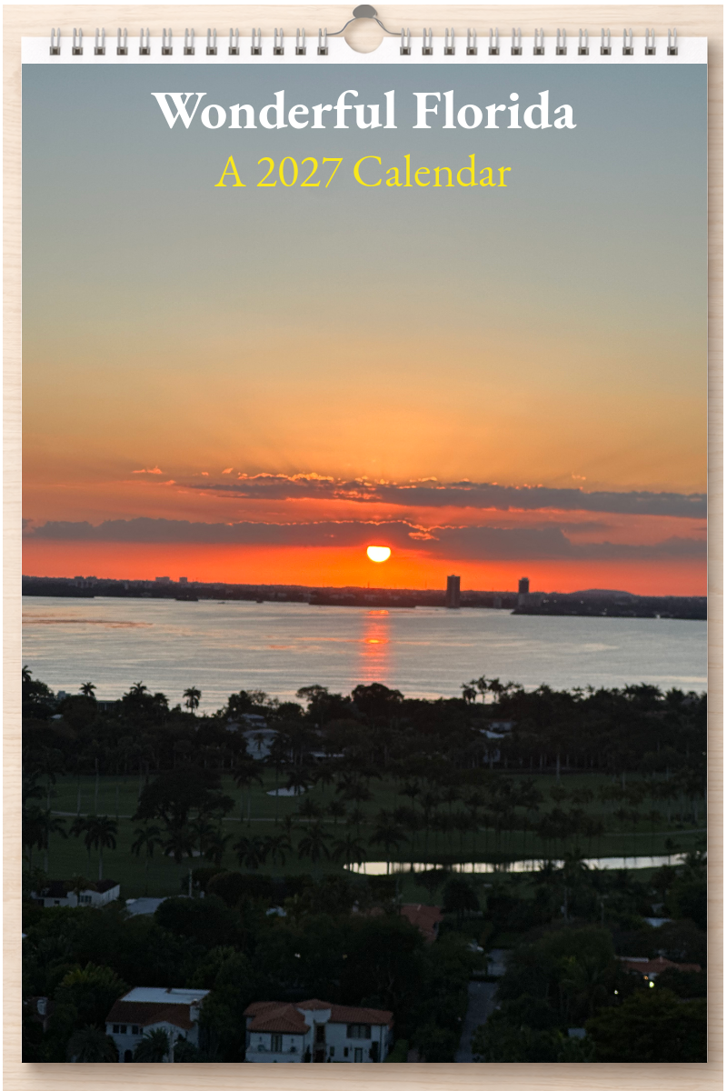 Wonderful Florida: A 2027 Calendar