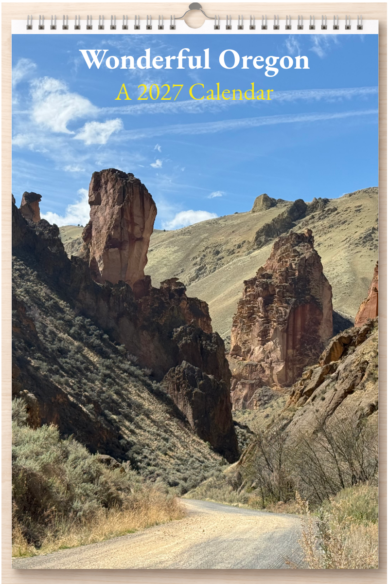 Wonderful Oregon: A 2027 Calendar