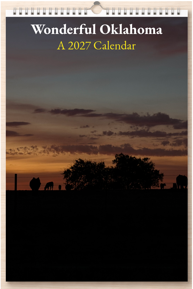 Wonderful Oklahoma: A 2027 Calendar
