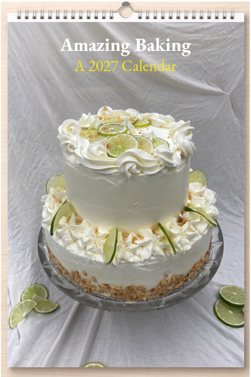 Amazing Baking: A 2027 Calendar