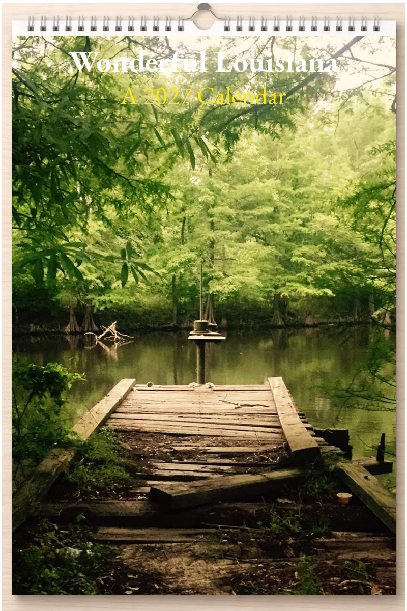 Wonderful Louisiana: A 2027 Calendar