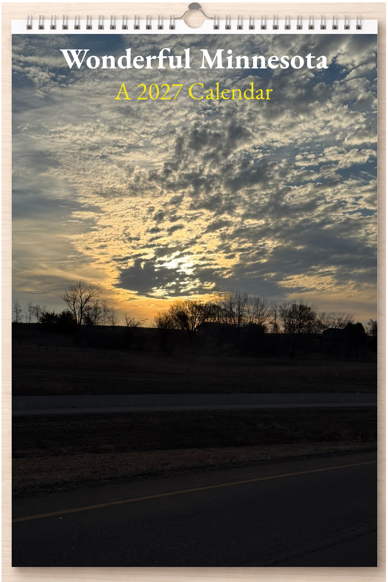 Wonderful Minnesota: A 2027 Calendar