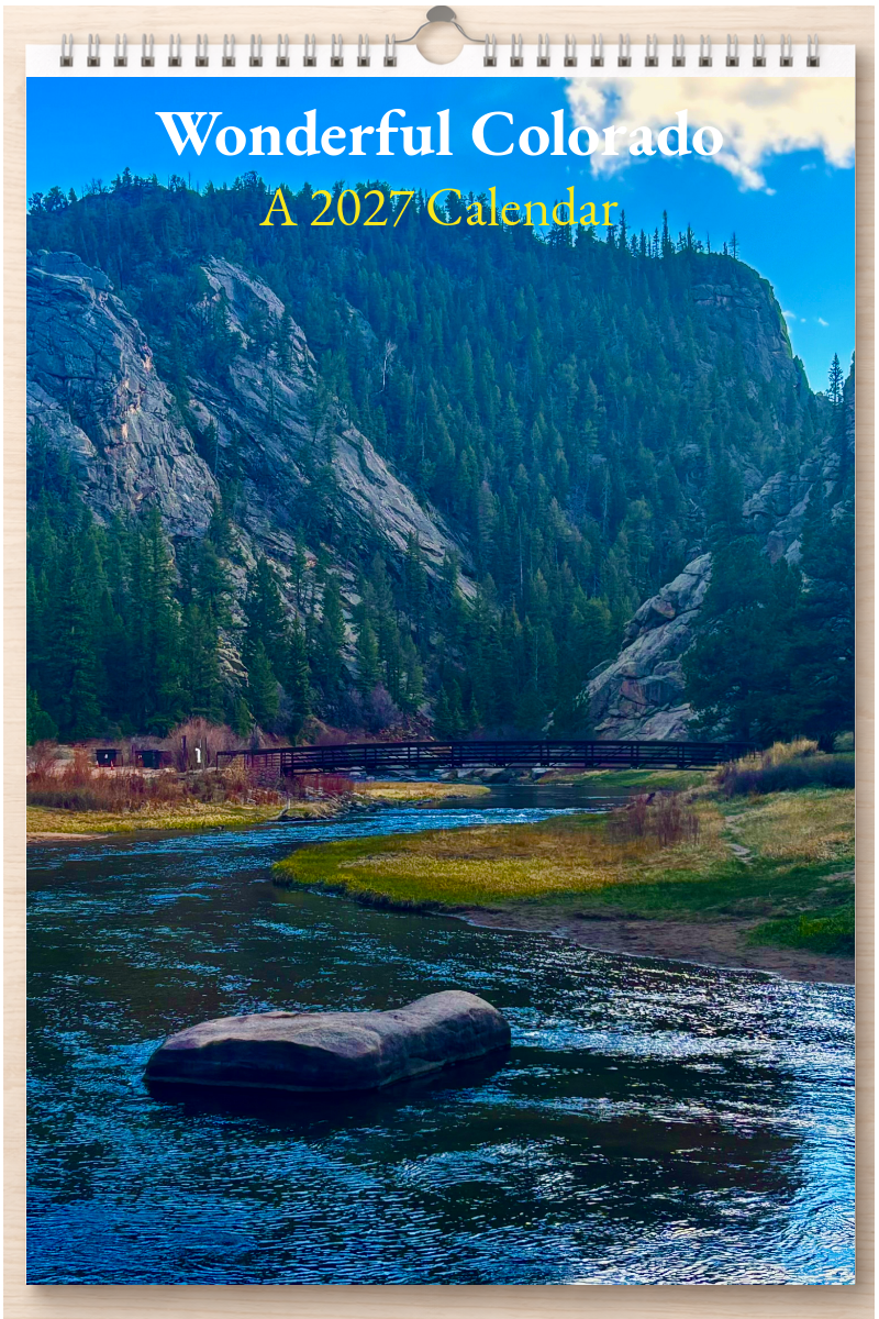 Wonderful Colorado: A 2027 Calendar