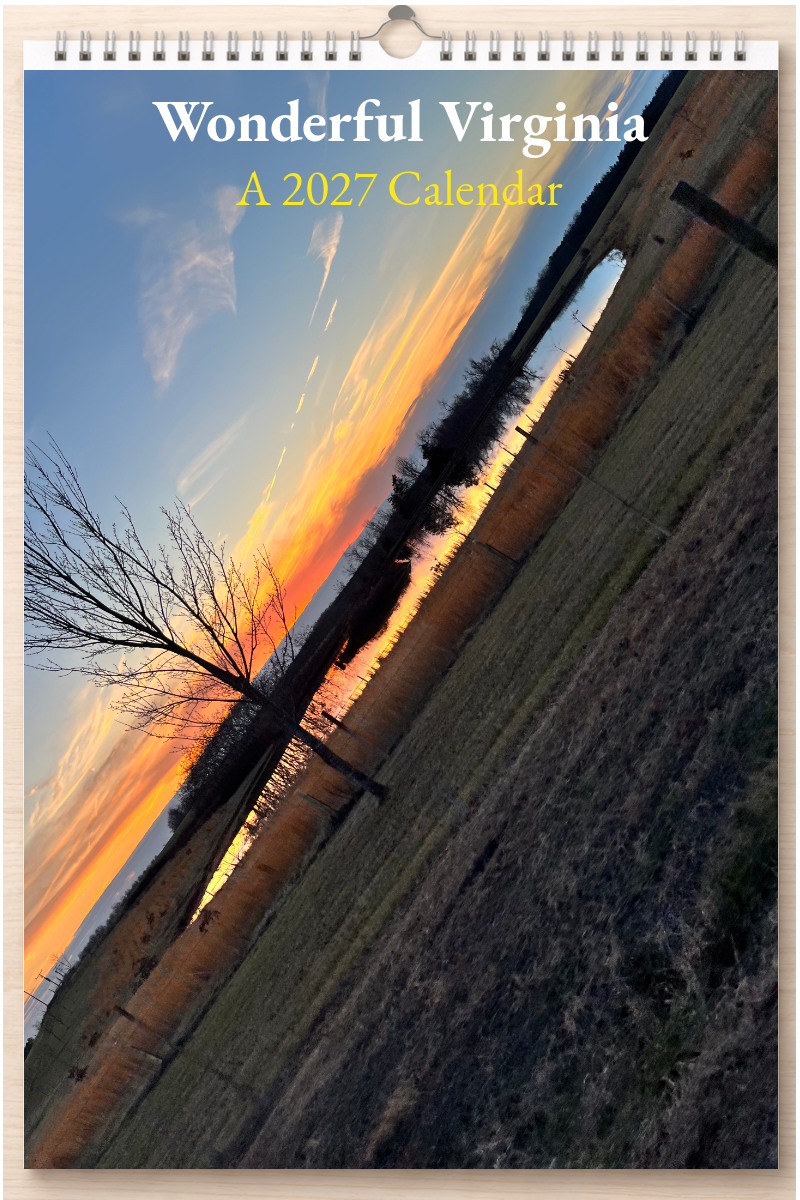 Wonderful Virginia: A 2027 Calendar