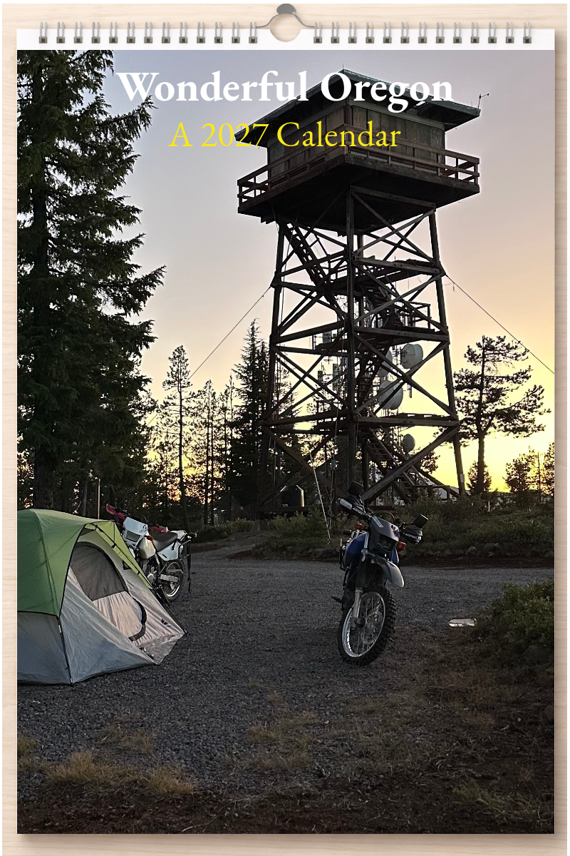 Wonderful Oregon: A 2027 Calendar