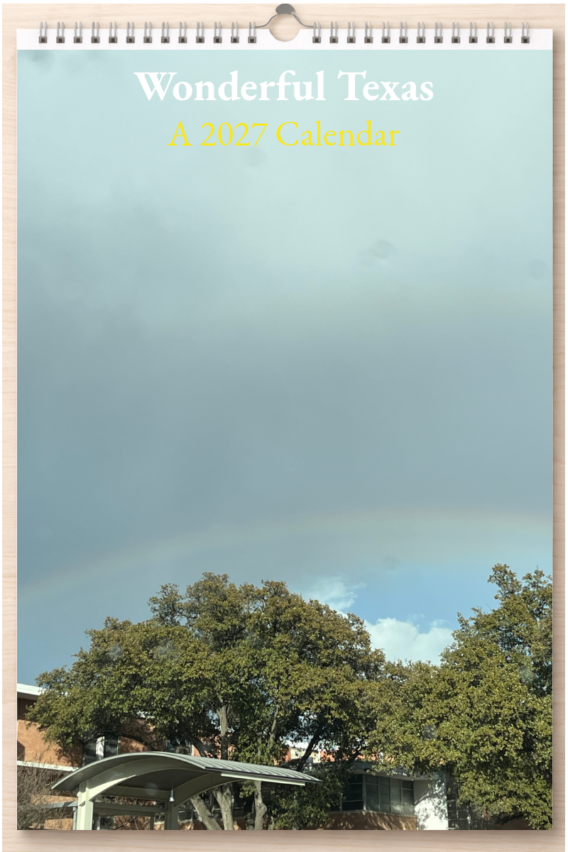 Wonderful Texas: A 2027 Calendar