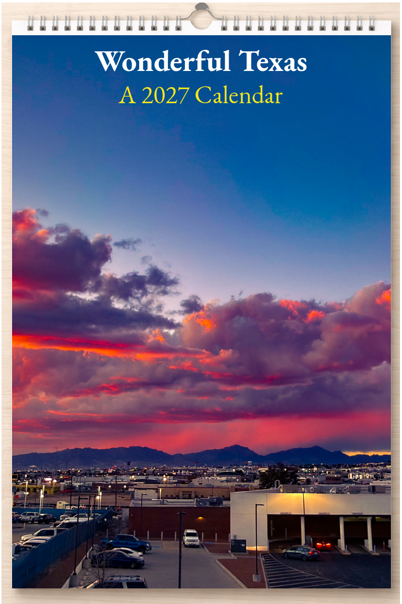 Wonderful Texas: A 2027 Calendar