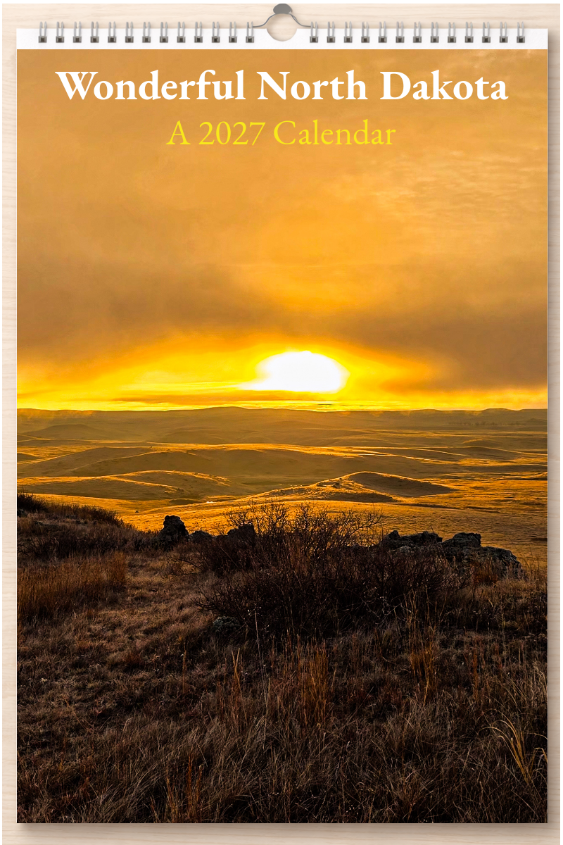 Wonderful North Dakota: A 2027 Calendar