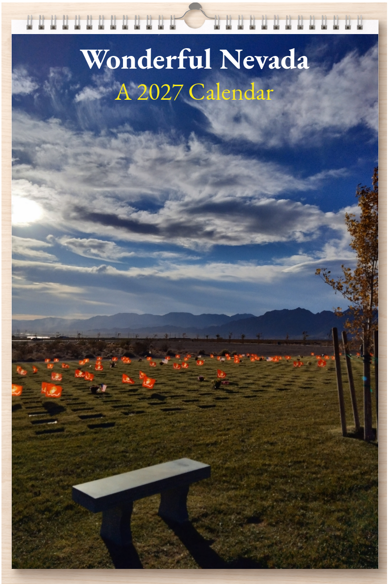 Wonderful Nevada: A 2027 Calendar