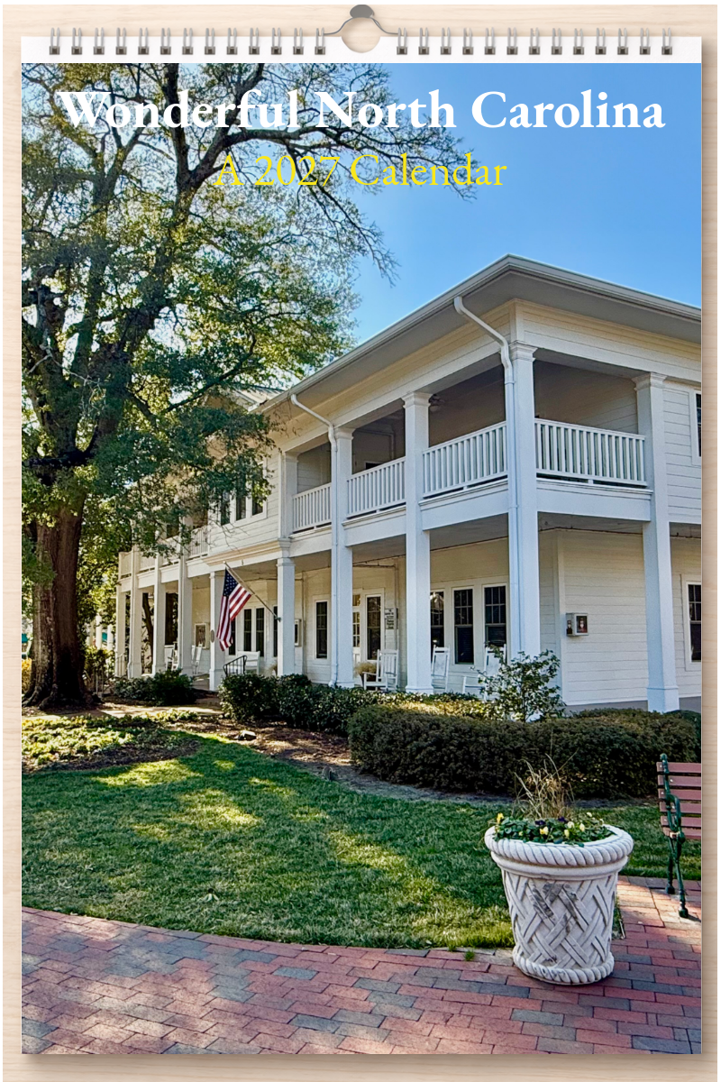 Wonderful North Carolina: A 2027 Calendar
