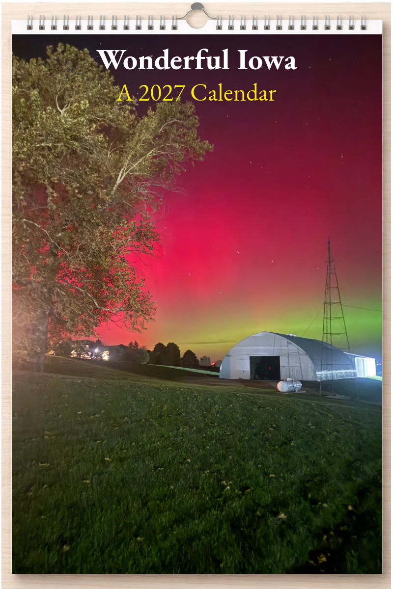 Wonderful Iowa: A 2027 Calendar