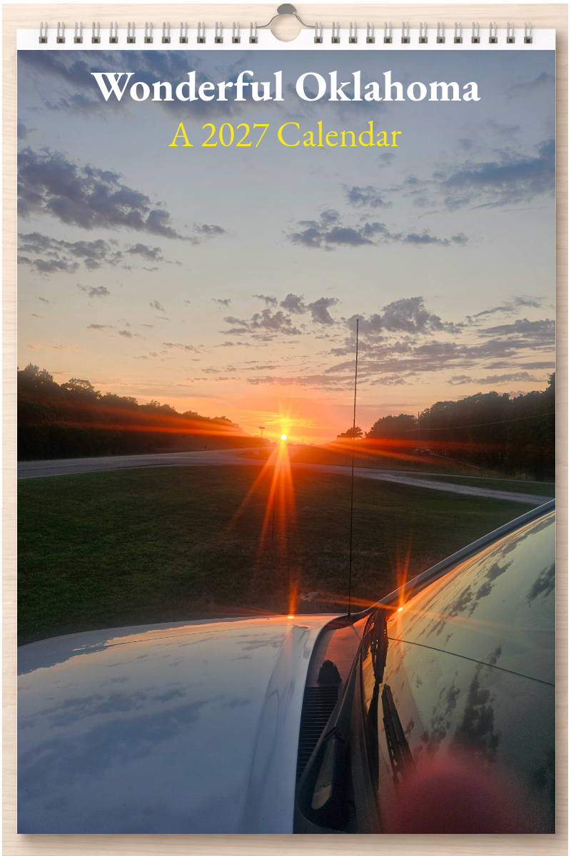 Wonderful Oklahoma: A 2027 Calendar