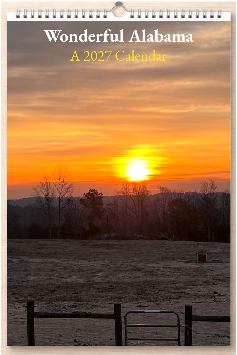Wonderful Alabama: A 2027 Calendar