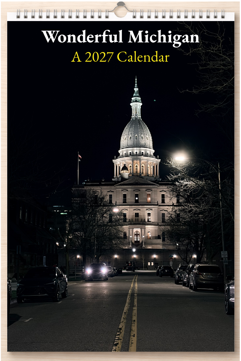 Wonderful Michigan: A 2027 Calendar