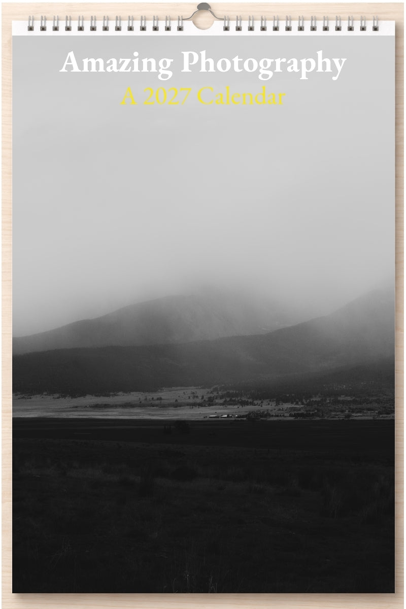 Amazing Photography: A 2027 Calendar