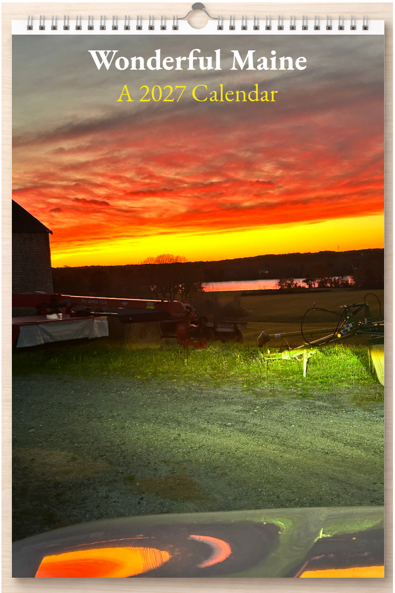 Wonderful Maine: A 2027 Calendar