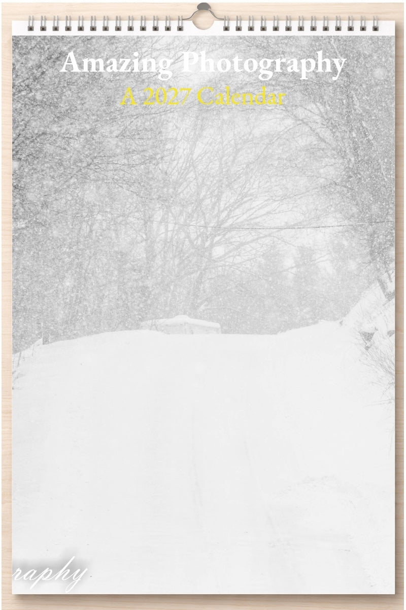 Amazing Photography: A 2027 Calendar
