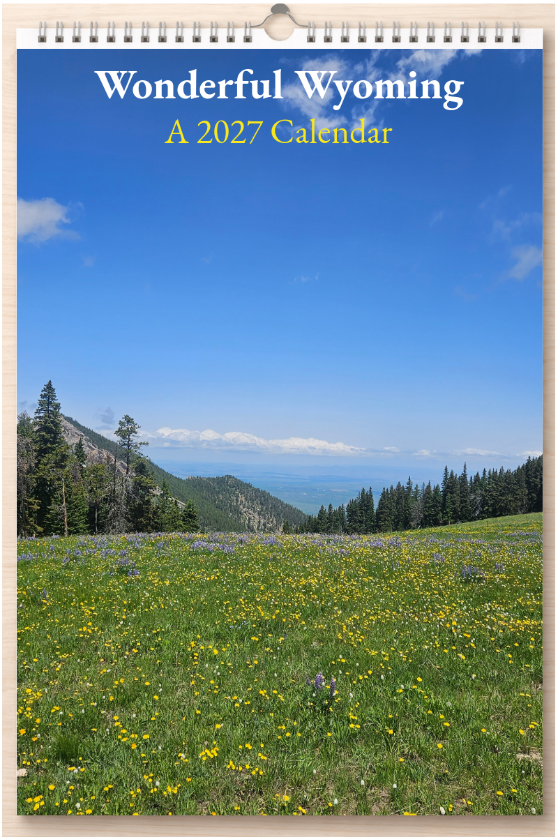 Wonderful Wyoming: A 2027 Calendar