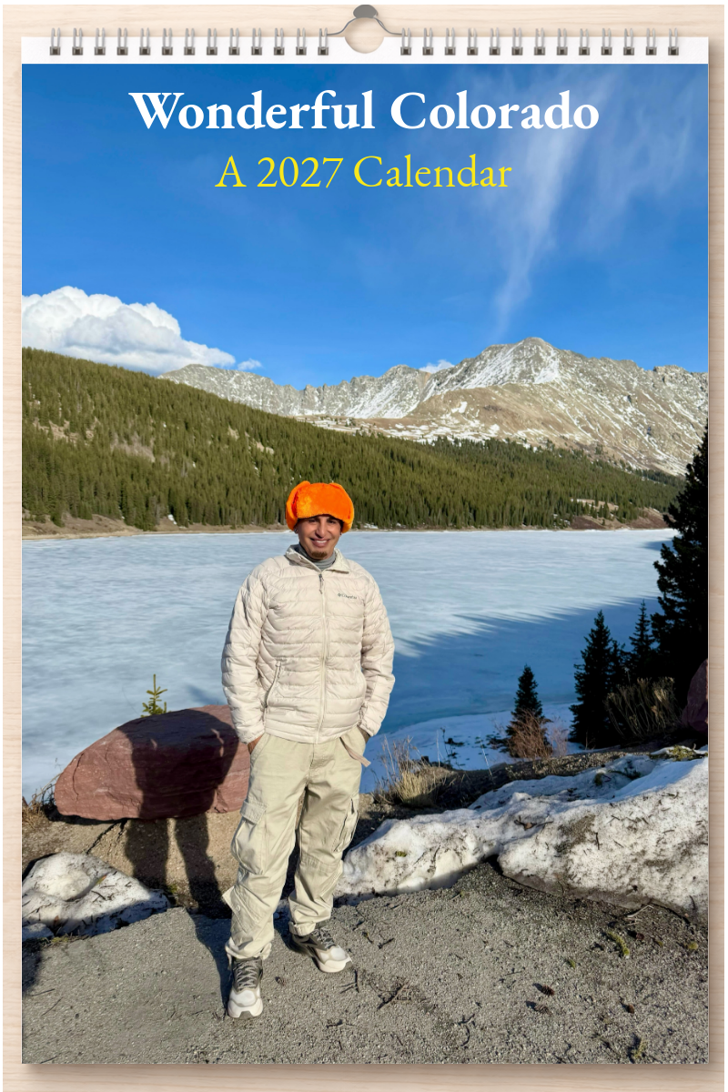 Wonderful Colorado: A 2027 Calendar