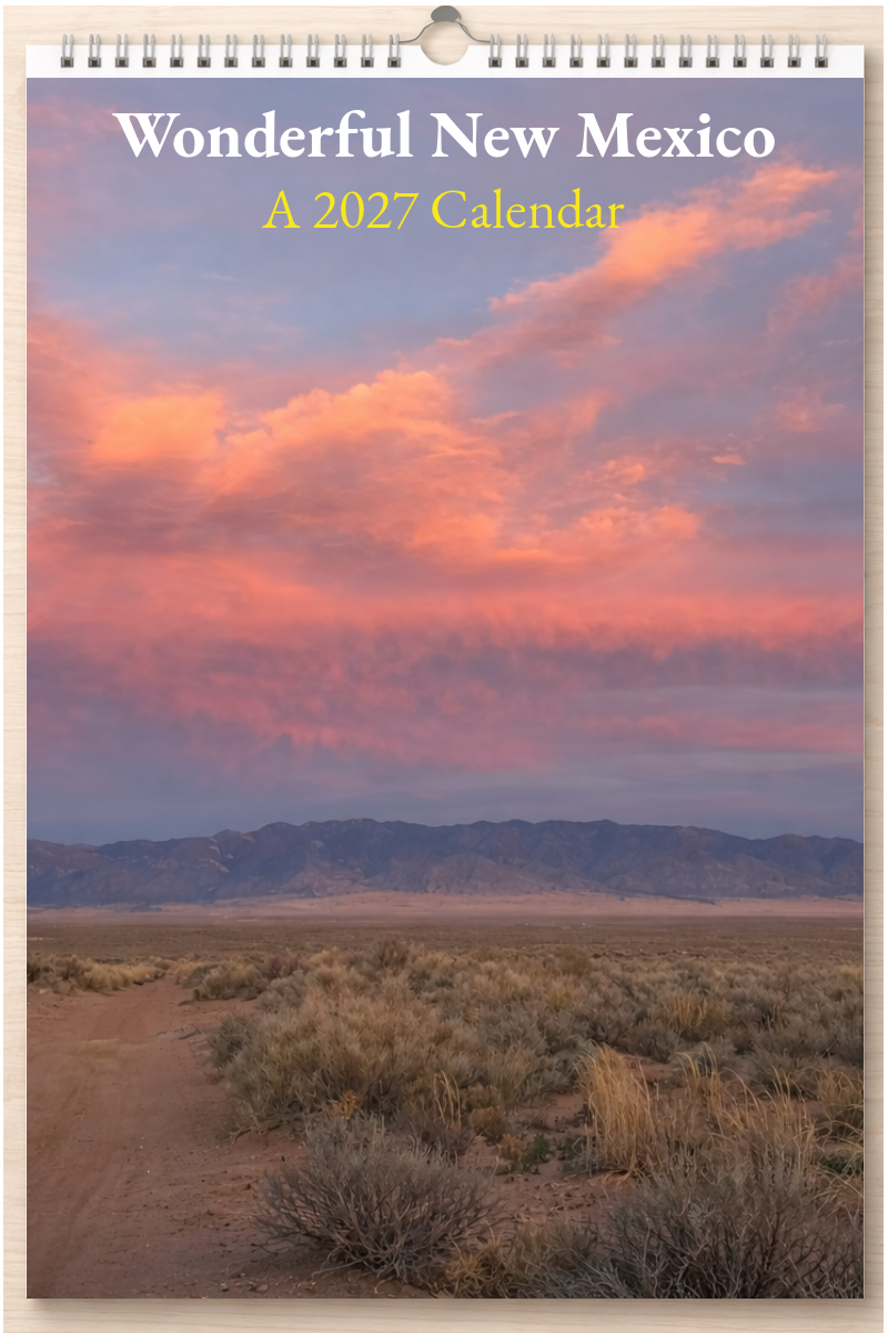 Wonderful New Mexico: A 2027 Calendar