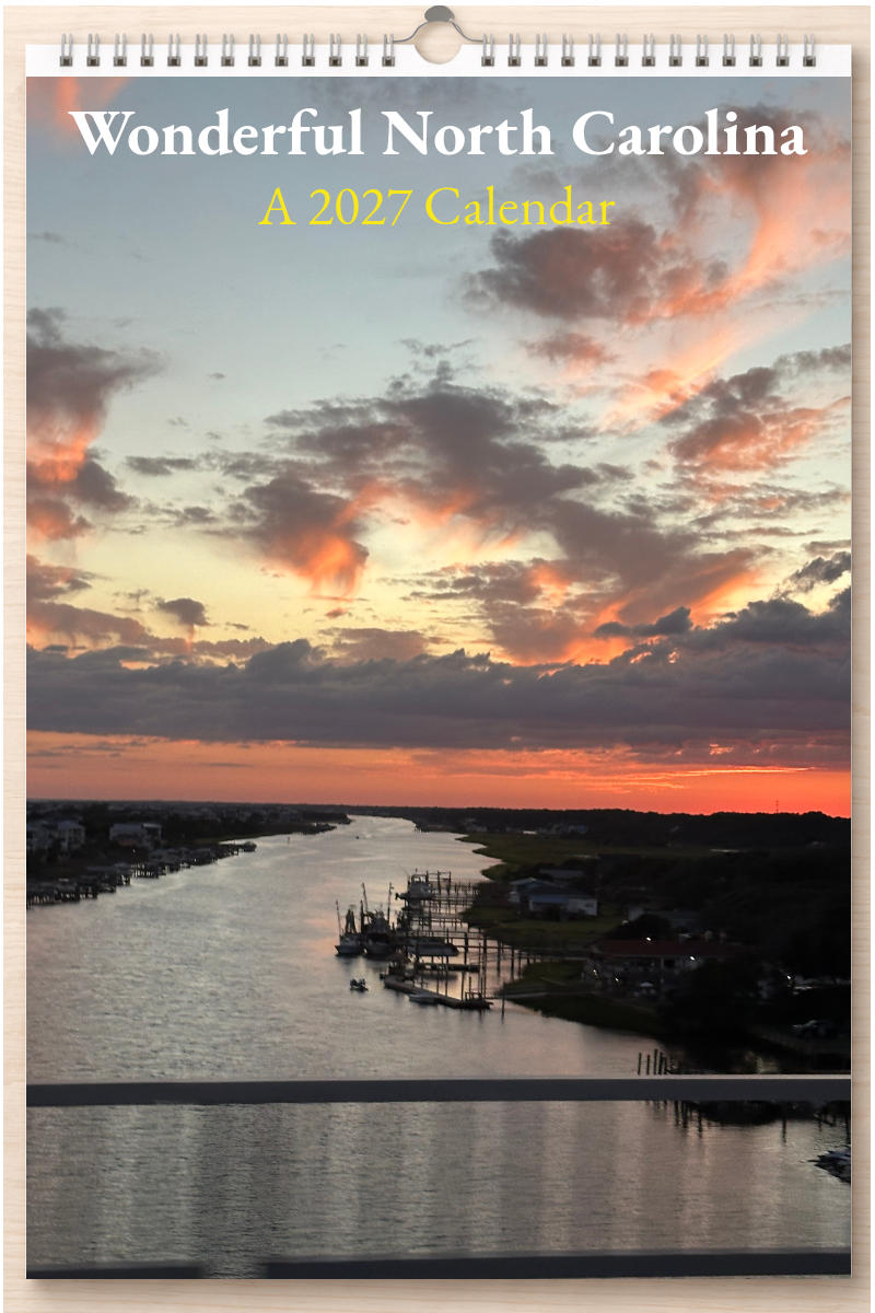 Wonderful North Carolina: A 2027 Calendar