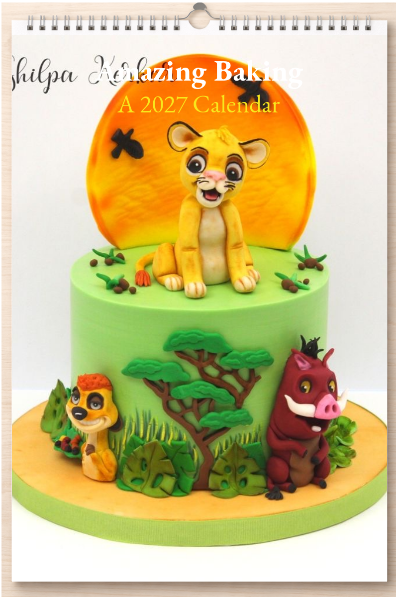 Amazing Baking: A 2027 Calendar