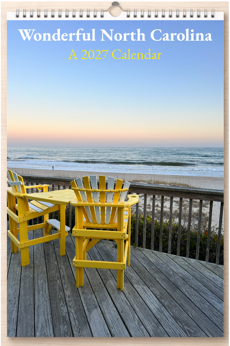 Wonderful North Carolina: A 2027 Calendar