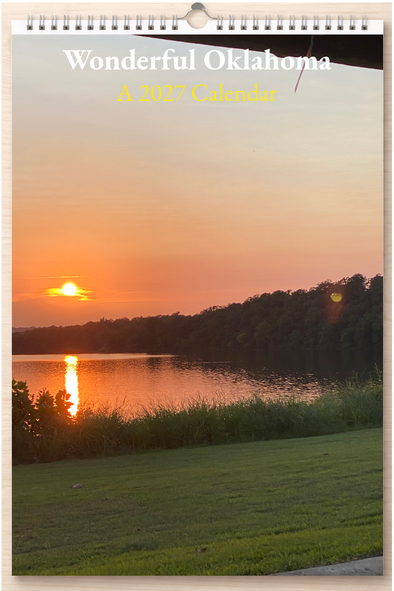Wonderful Oklahoma: A 2027 Calendar