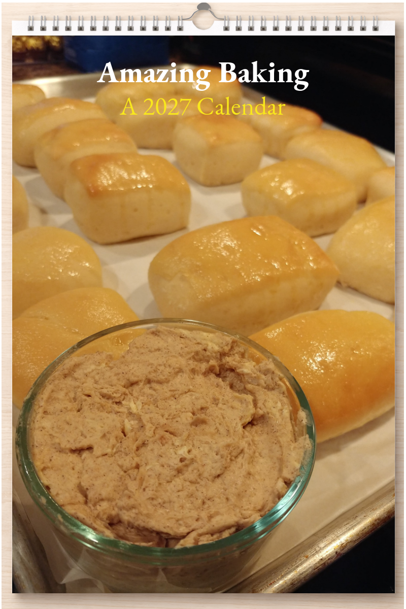 Amazing Baking: A 2027 Calendar