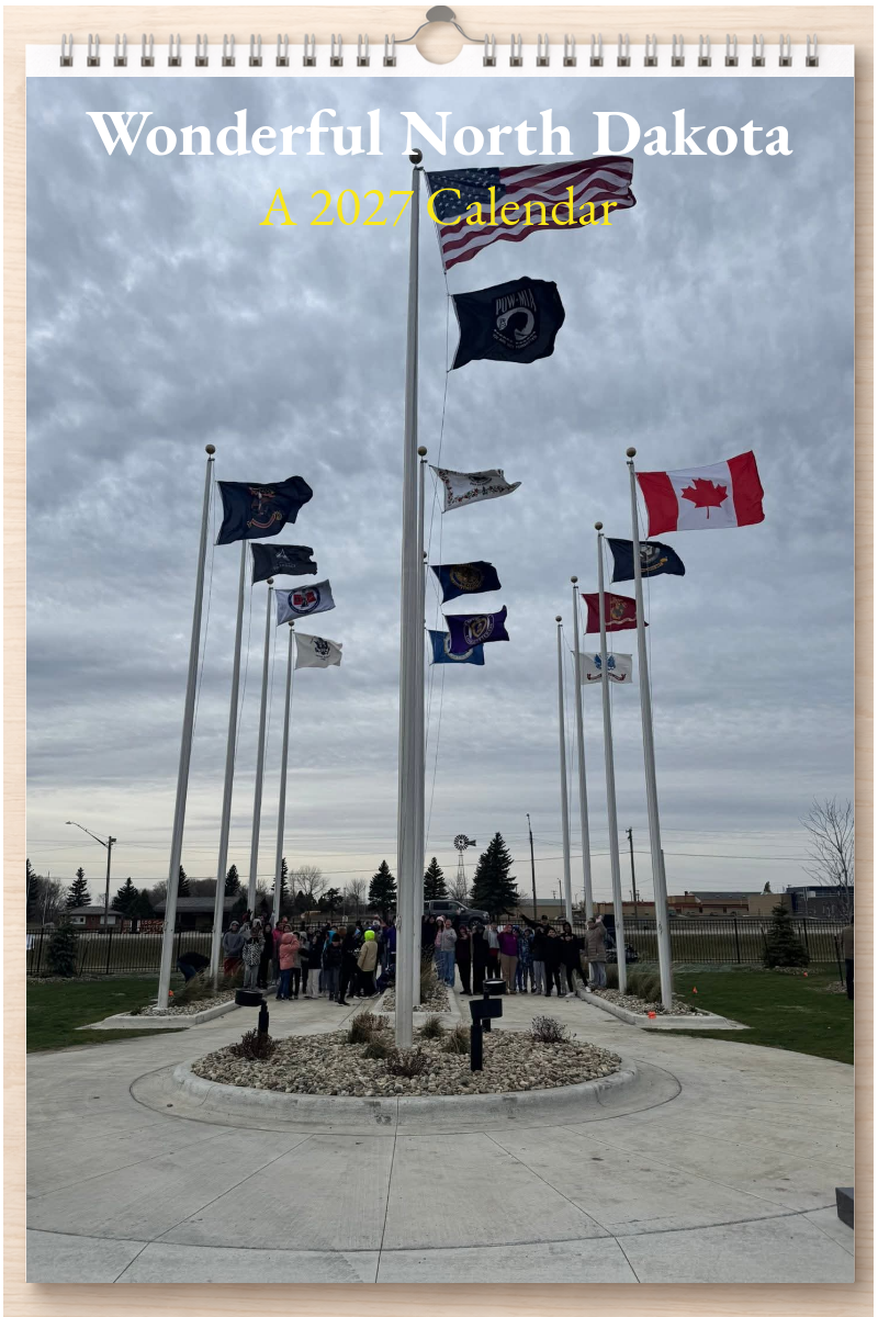 Wonderful North Dakota: A 2027 Calendar