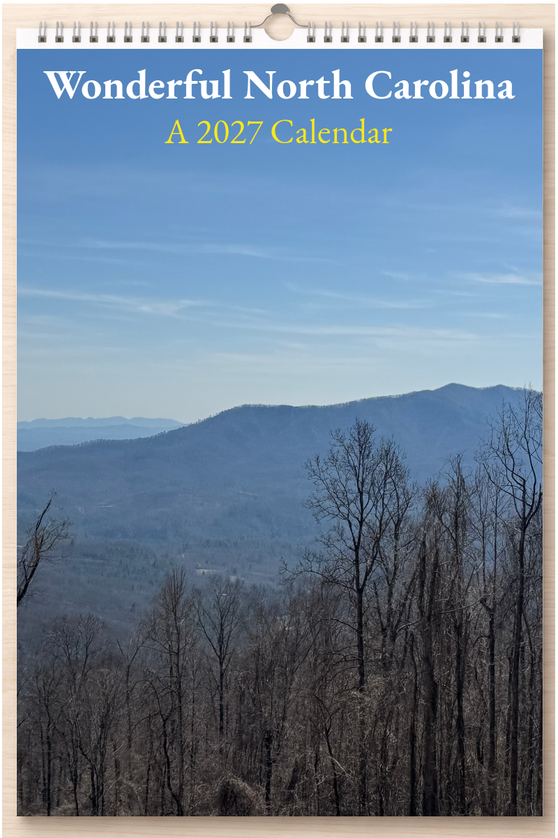 Wonderful North Carolina: A 2027 Calendar