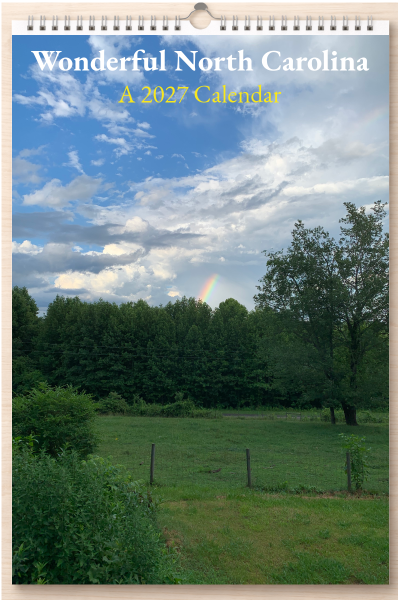 Wonderful North Carolina: A 2027 Calendar
