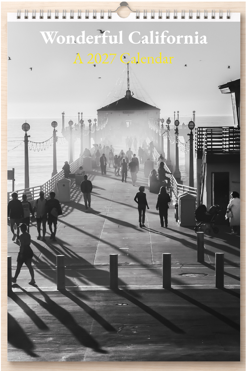 Wonderful California: A 2027 Calendar