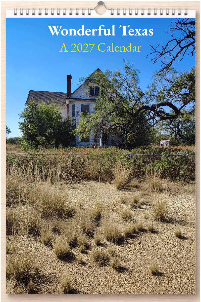 Wonderful Texas: A 2027 Calendar