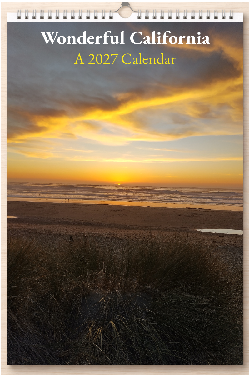 Wonderful California: A 2027 Calendar