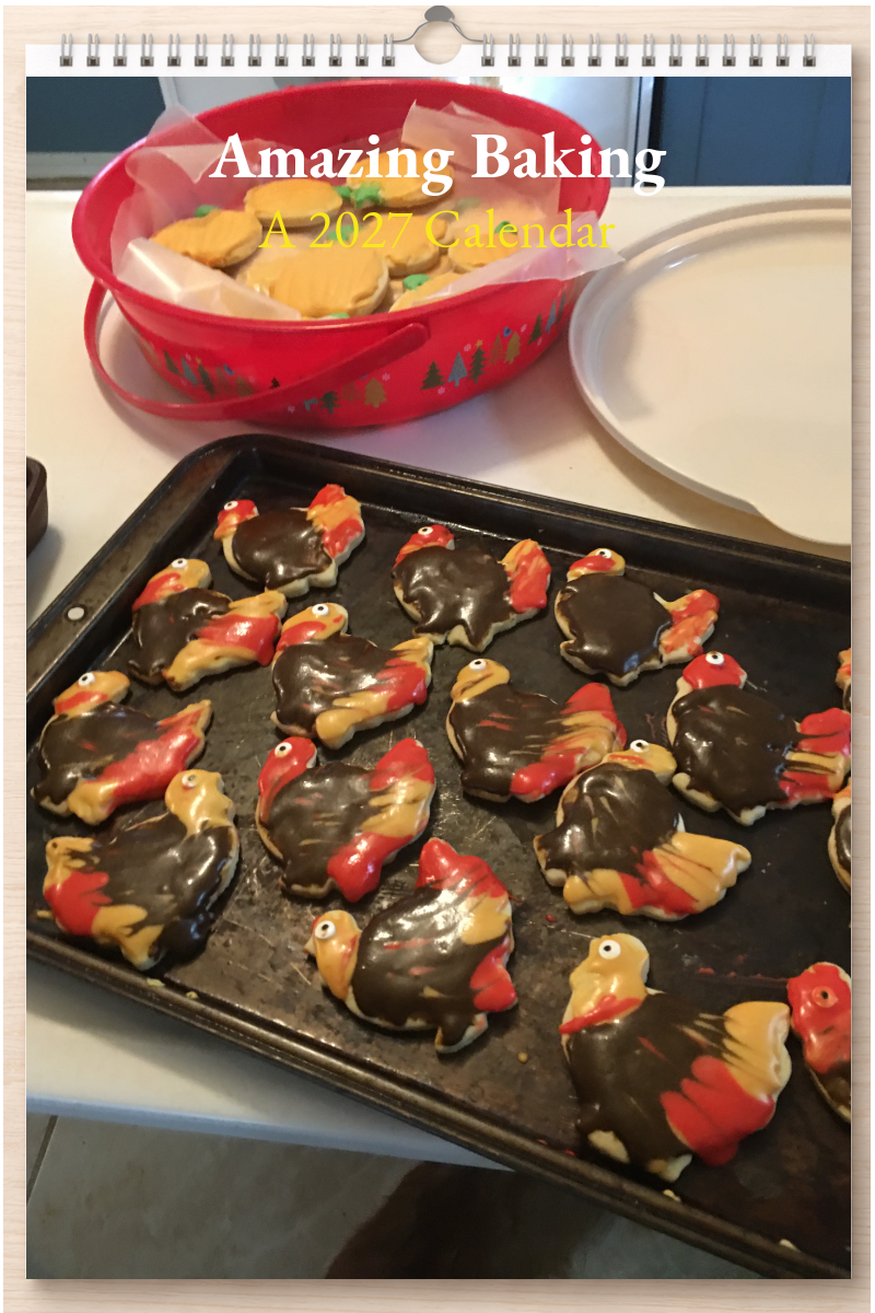 Amazing Baking: A 2027 Calendar
