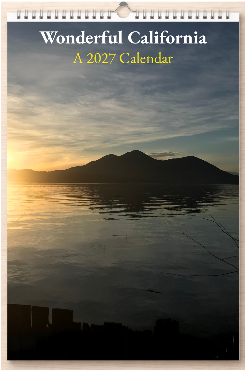 Wonderful California: A 2027 Calendar